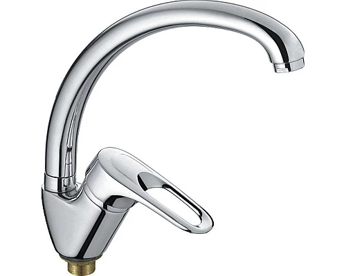 Купить Смеситель для кухни Haiba HB4104-2 Хром в магазине сантехники Santeh-Crystal.ru