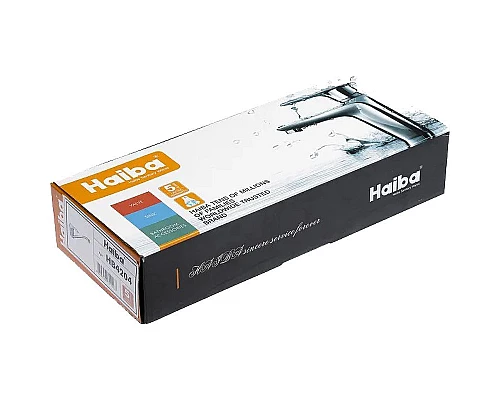 Приобрести Смеситель для кухни Haiba HB4204 Хром в магазине сантехники Santeh-Crystal.ru