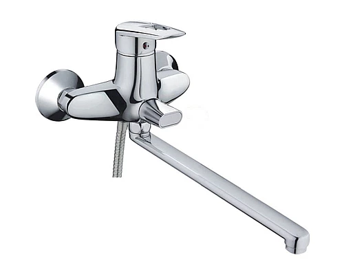 Заказать Смеситель для ванны Haiba HB2207 универсальный Хром в магазине сантехники Santeh-Crystal.ru
