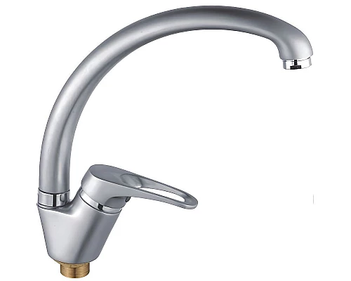 Купить Смеситель для кухни Haiba HB4313-1 Хром матовый в магазине сантехники Santeh-Crystal.ru