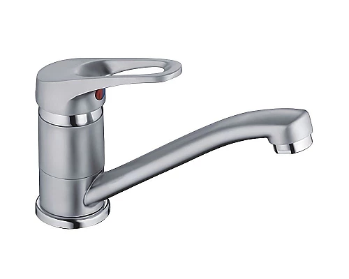 Заказать Смеситель для раковины Haiba HB4513-1 Хром матовый в магазине сантехники Santeh-Crystal.ru