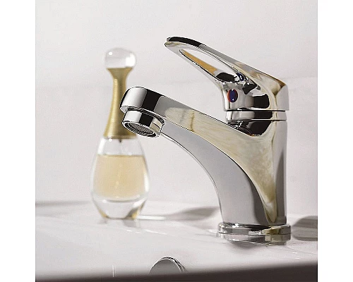 Заказать Смеситель для раковины Haiba HB1013 Хром в магазине сантехники Santeh-Crystal.ru