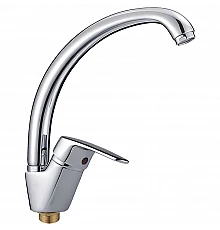 Смеситель для кухни Haiba HB4116-2 Хром