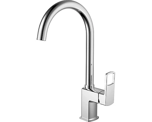 Приобрести Смеситель для кухни Haiba HB70176 Хром в магазине сантехники Santeh-Crystal.ru