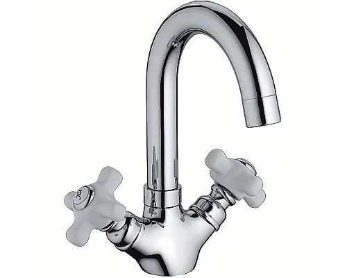 Заказать Смеситель для раковины Haiba HB1218 Хром в магазине сантехники Santeh-Crystal.ru