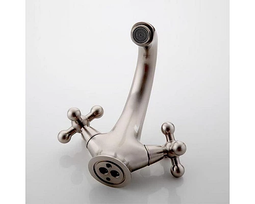 Заказать Смеситель для раковины Haiba HB1019-5 Сатин в магазине сантехники Santeh-Crystal.ru