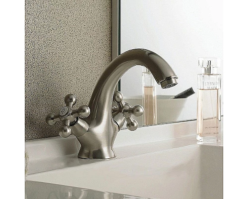 Заказать Смеситель для раковины Haiba HB1019-5 Сатин в магазине сантехники Santeh-Crystal.ru