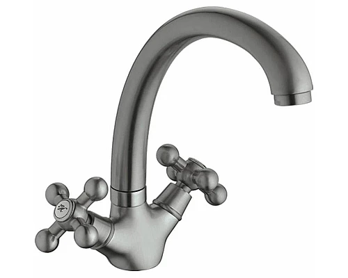 Заказать Смеситель для раковины Haiba HB4719-5 Сатин в магазине сантехники Santeh-Crystal.ru