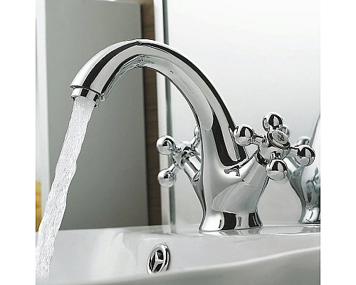 Приобрести Смеситель для раковины Haiba HB1019 Хром в магазине сантехники Santeh-Crystal.ru