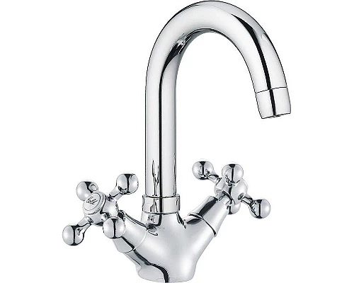 Приобрести Смеситель для раковины Haiba HB1219 Хром в магазине сантехники Santeh-Crystal.ru