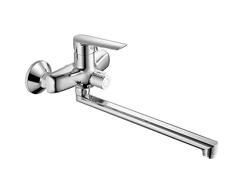 Заказать Смеситель для ванны Haiba HB22198 универсальный Хром в магазине сантехники Santeh-Crystal.ru