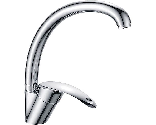 Купить Смеситель для кухни Haiba HB4121-2 Хром в магазине сантехники Santeh-Crystal.ru