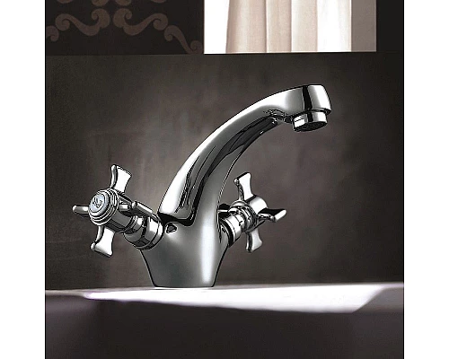 Приобрести Смеситель для раковины Haiba HB1024 Хром в магазине сантехники Santeh-Crystal.ru