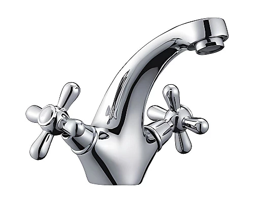 Купить Смеситель для раковины Haiba HB1025 Хром в магазине сантехники Santeh-Crystal.ru