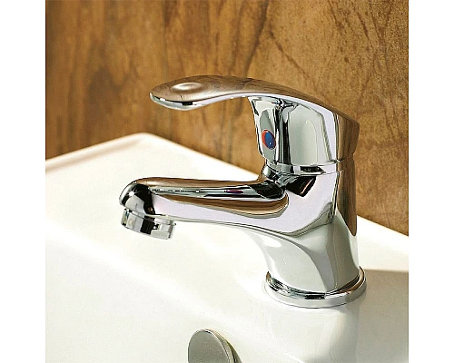 Заказать Смеситель для раковины Haiba HB1036 Хром в магазине сантехники Santeh-Crystal.ru