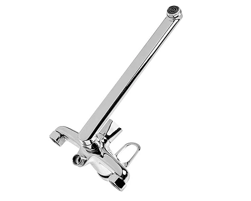 Приобрести Смеситель для ванны Haiba HB2237 универсальный Хром в магазине сантехники Santeh-Crystal.ru