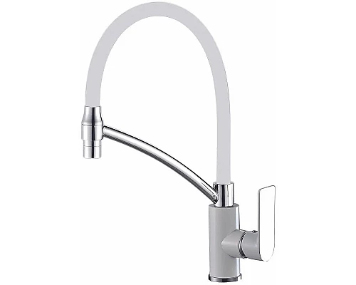 Заказать Смеситель для кухни Haiba HB72505-8 Белый в магазине сантехники Santeh-Crystal.ru