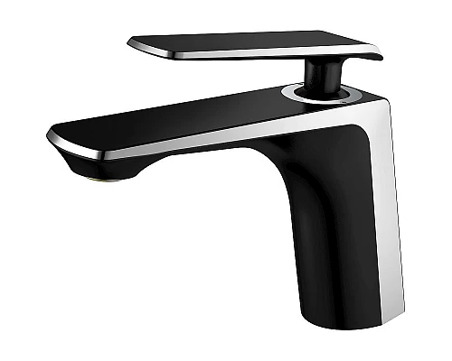 Заказать Смеситель для раковины Haiba HB10548-7 Черный Хром в магазине сантехники Santeh-Crystal.ru