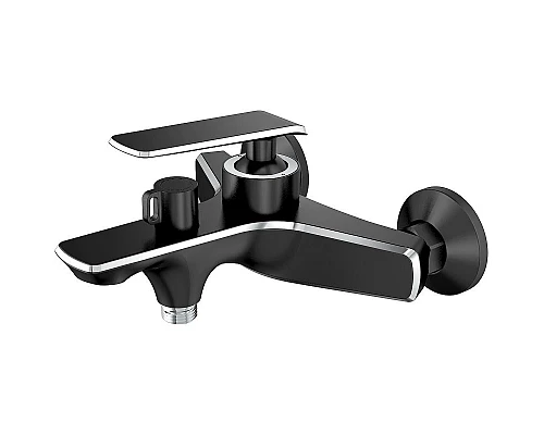 Купить Смеситель для ванны Haiba HB60548-7 Черный Хром в магазине сантехники Santeh-Crystal.ru