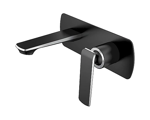 Приобрести Смеситель для раковины Haiba HB80548-7 Черный Хром в магазине сантехники Santeh-Crystal.ru