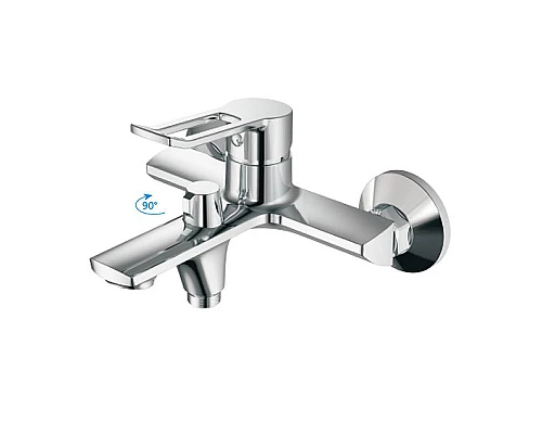 Приобрести Смеситель для ванны Haiba HB60556 Хром в магазине сантехники Santeh-Crystal.ru