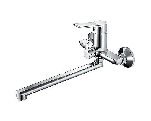 Приобрести Смеситель для ванны Haiba HB22559 универсальный Хром в магазине сантехники Santeh-Crystal.ru