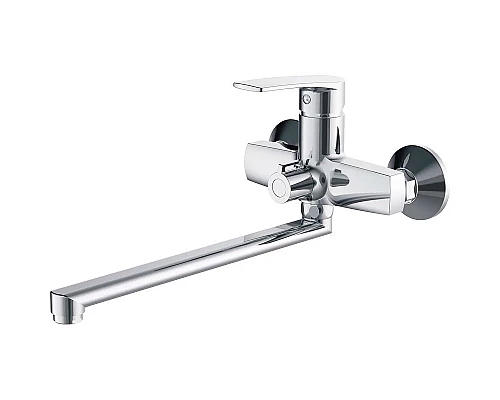 Заказать Смеситель для ванны Haiba HB22587 универсальный Хром в магазине сантехники Santeh-Crystal.ru