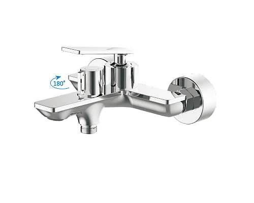 Приобрести Смеситель для ванны Haiba HB60589 Хром в магазине сантехники Santeh-Crystal.ru