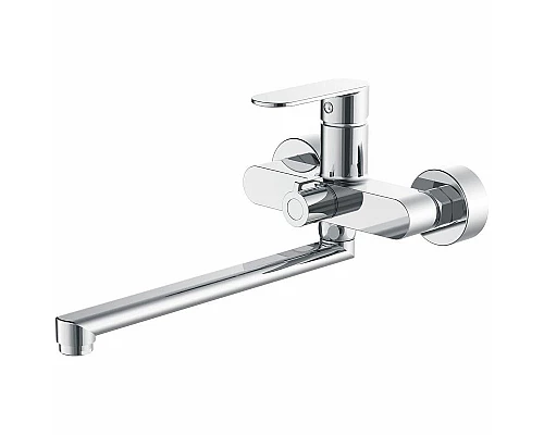 Купить Смеситель для ванны Haiba HB22590 универсальный Хром в магазине сантехники Santeh-Crystal.ru