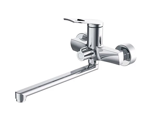 Купить Смеситель для ванны Haiba HB22595 универсальный Хром в магазине сантехники Santeh-Crystal.ru