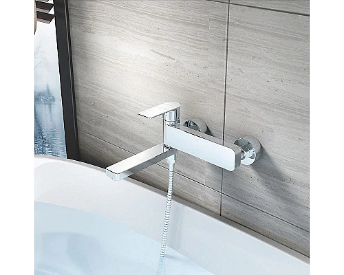 Заказать Смеситель для ванны Haiba HB60617 Хром в магазине сантехники Santeh-Crystal.ru