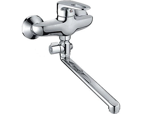 Приобрести Смеситель для ванны Haiba HB2168 универсальный Хром в магазине сантехники Santeh-Crystal.ru