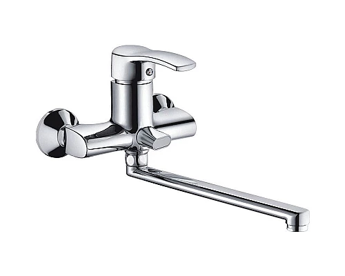 Заказать Смеситель для ванны Haiba HB2270 универсальный Хром в магазине сантехники Santeh-Crystal.ru