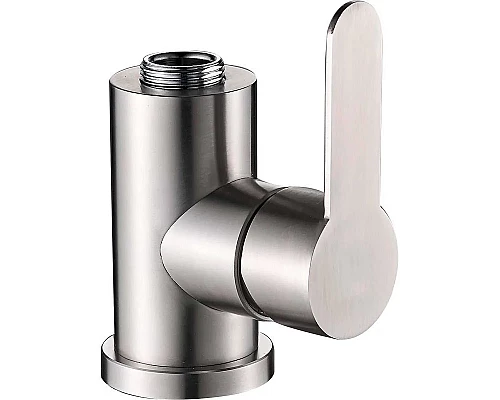 Заказать Смеситель для кухни Haiba HB73801 Нержавеющая сталь без излива в магазине сантехники Santeh-Crystal.ru