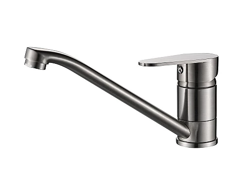 Заказать Смеситель для кухни Haiba HB42802 Нержавеющая сталь в магазине сантехники Santeh-Crystal.ru