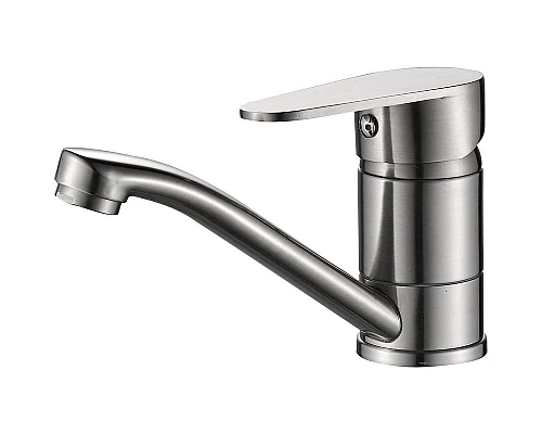 Заказать Смеситель для кухни Haiba HB45802 Нержавеющая сталь в магазине сантехники Santeh-Crystal.ru