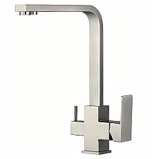 Смеситель для кухни Haiba HB76803-2 Нержавеющая сталь