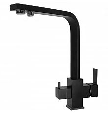 Смеситель для кухни Haiba HB76803-7 Черный матовый