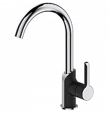 Смеситель для кухни Haiba HB70805-7 Черный Хром