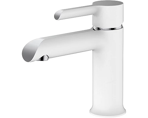 Заказать Смеситель для раковины Haiba HB10805-8 Белый Хром в магазине сантехники Santeh-Crystal.ru