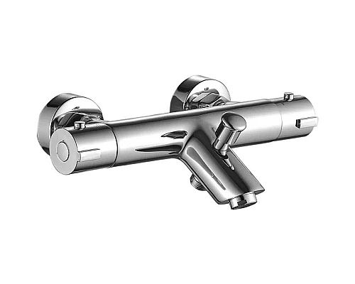 Заказать Смеситель для ванны Haiba HB60809 с термостатом Хром в магазине сантехники Santeh-Crystal.ru