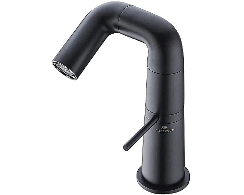 Приобрести Смеситель для раковины Haiba HB10813-7 Черный матовый в магазине сантехники Santeh-Crystal.ru