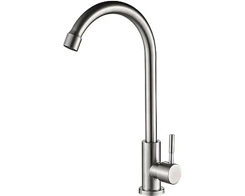 Купить Кран для одного типа воды Haiba HB4183 Нержавеющая сталь в магазине сантехники Santeh-Crystal.ru