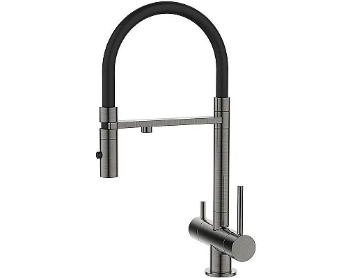 Купить Смеситель для кухни Iddis Ace ACEGMFFi05 Графит в магазине сантехники Santeh-Crystal.ru