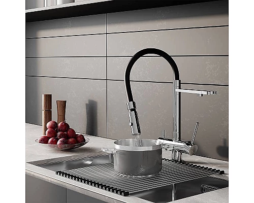 Заказать Смеситель для кухни Iddis Ace ACESBFFi05 Хром в магазине сантехники Santeh-Crystal.ru