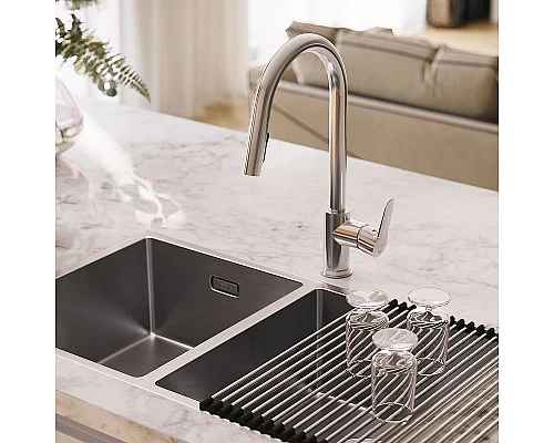 Приобрести Смеситель для кухни Iddis Cuba CUBSBP0i05 Хром в магазине сантехники Santeh-Crystal.ru