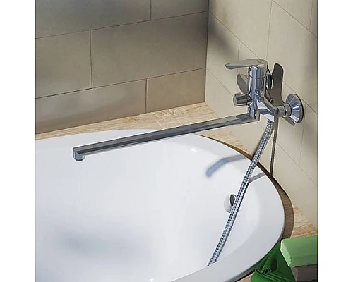 Заказать Смеситель для ванны Iddis Ray RAYSBL2i10WA универсальный Хром в магазине сантехники Santeh-Crystal.ru