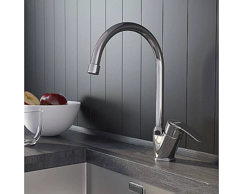 Приобрести Смеситель для кухни Iddis Ray RAYSB00i05 Хром в магазине сантехники Santeh-Crystal.ru