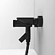 Купить Смеситель для ванны Iddis Shelfy SHEBLBTi02WA Черный матовый в магазине сантехники Santeh-Crystal.ru