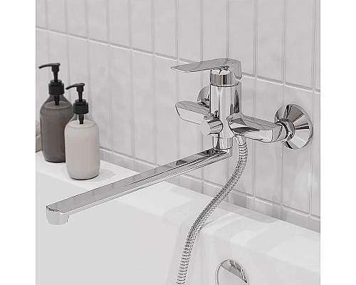 Купить Смеситель для ванны Iddis Sign SIGSBL2i10WA универсальный Хром в магазине сантехники Santeh-Crystal.ru